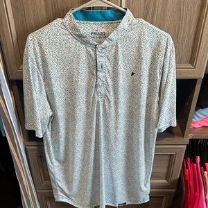 White and Blue Men's Shirt
